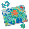 Melissa & Doug Wooden Underwater Jigsaw Puzzle – 18 Pieces, Multi-color, Child Size, Model 31003, Ideal for Toddlers and Preschoolers Ages 3+