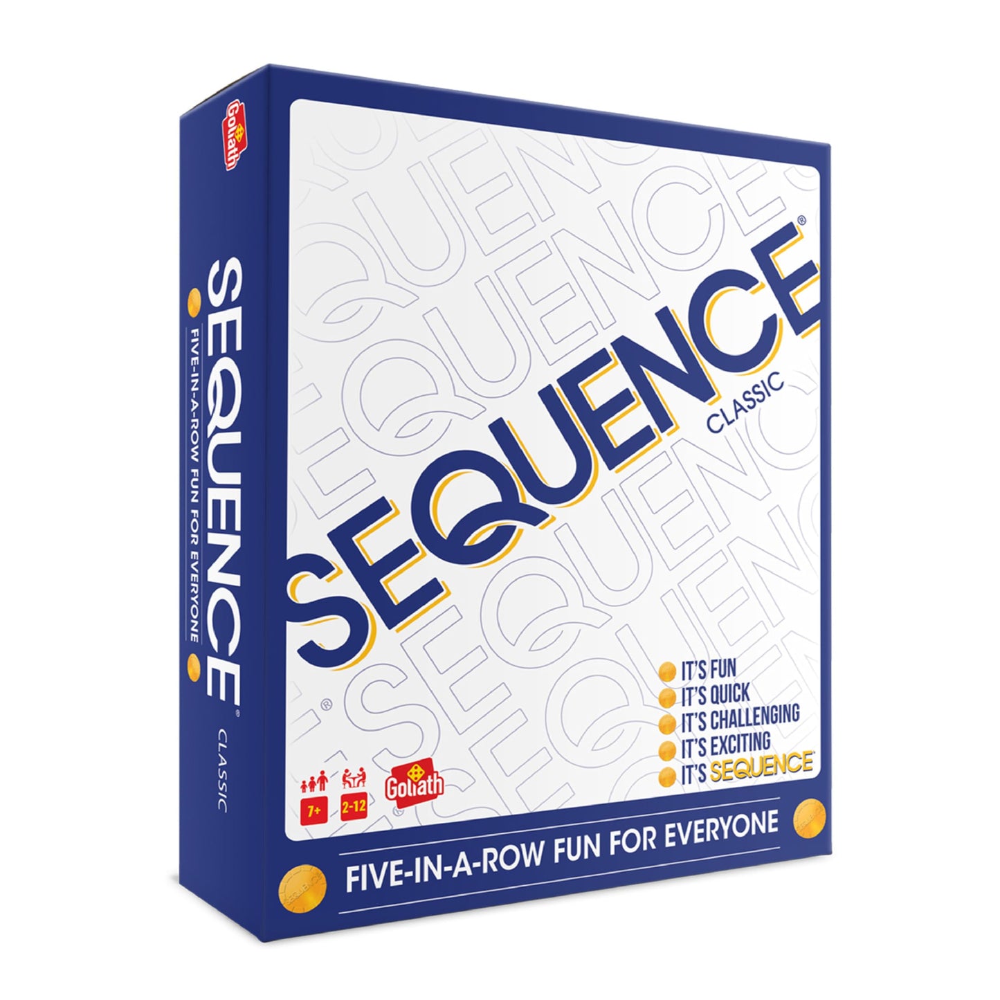 Funskool The Original Sequence, Strategy Game, Card Game, Board Game For Kids, Adults, Families, Educational, 2 To 12 Players, F