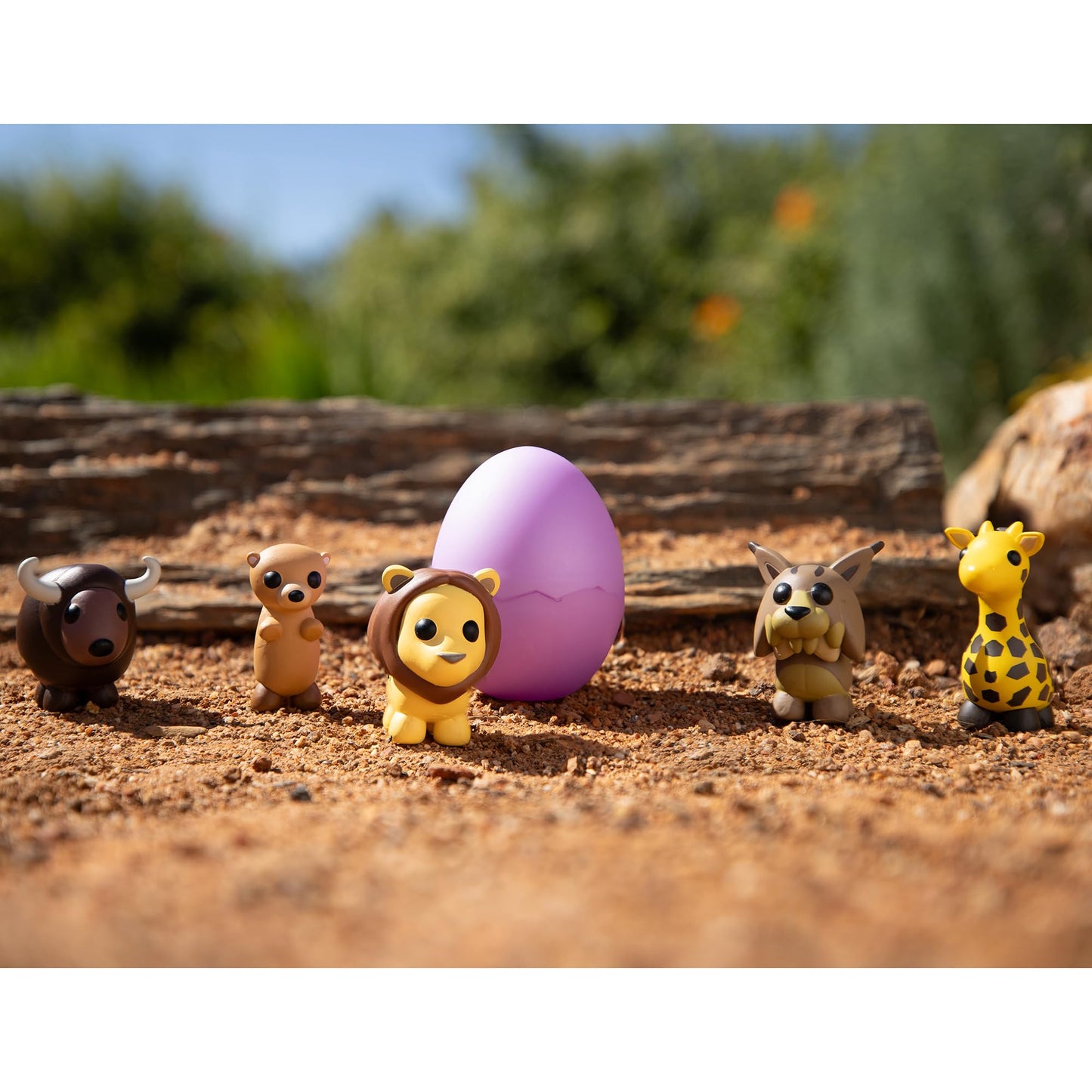 Adopt Me! Pets Multipack Animal Life - Hidden Pet - Top Online Game, Exclusive Virtual Item Code Included - Fun Collectible Toys