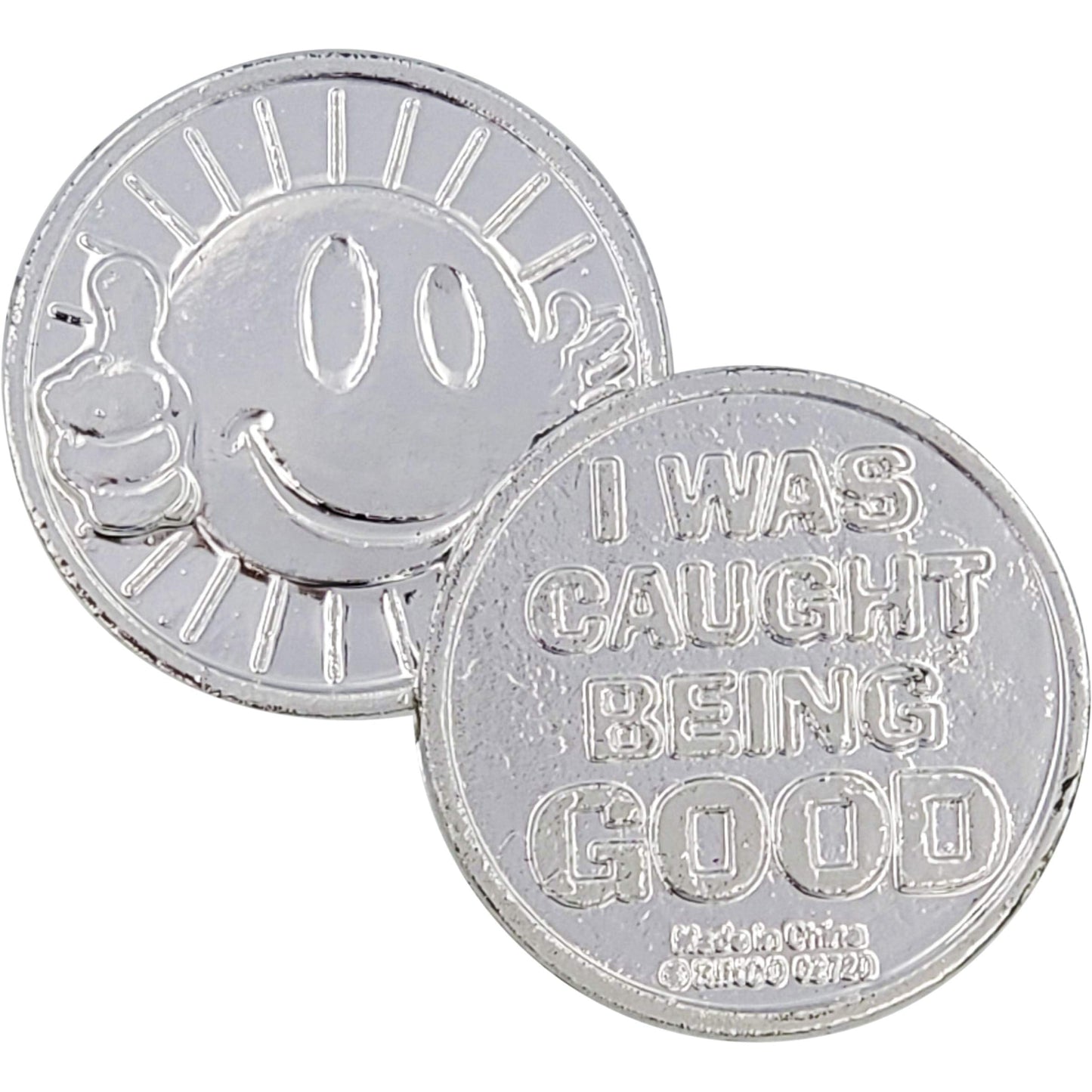 The Dreidel Company Plastic Coins, I was Caught Being Good, Educational & Classroom Learning Activities Party Favor (200-Pack)