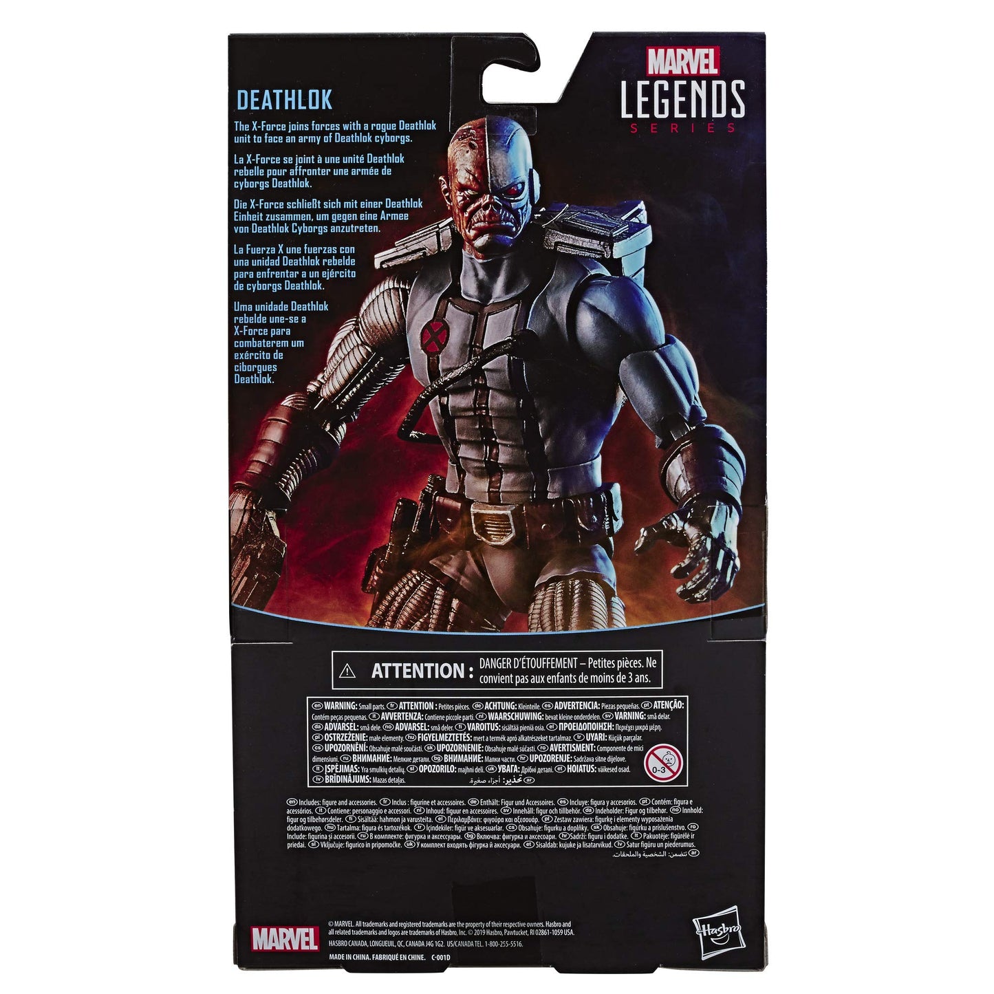 Marvel Classic Hasbro Marvel Legends Series Deluxe 6' Collectible Action Figure Deathlok Toy, Marvel Comics-Inspired, Includes Premium Design & Accessories