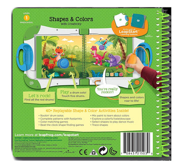 LeapFrog LeapStart Preschool Activity Book: Shapes and Colors and Creativity