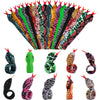 20 Pieces Slap Bracelets Snake Snap Bracelets Snake Slap Bracelets for Kids Halloween Slap Bracelets Snake Bracelet for Kids Ani