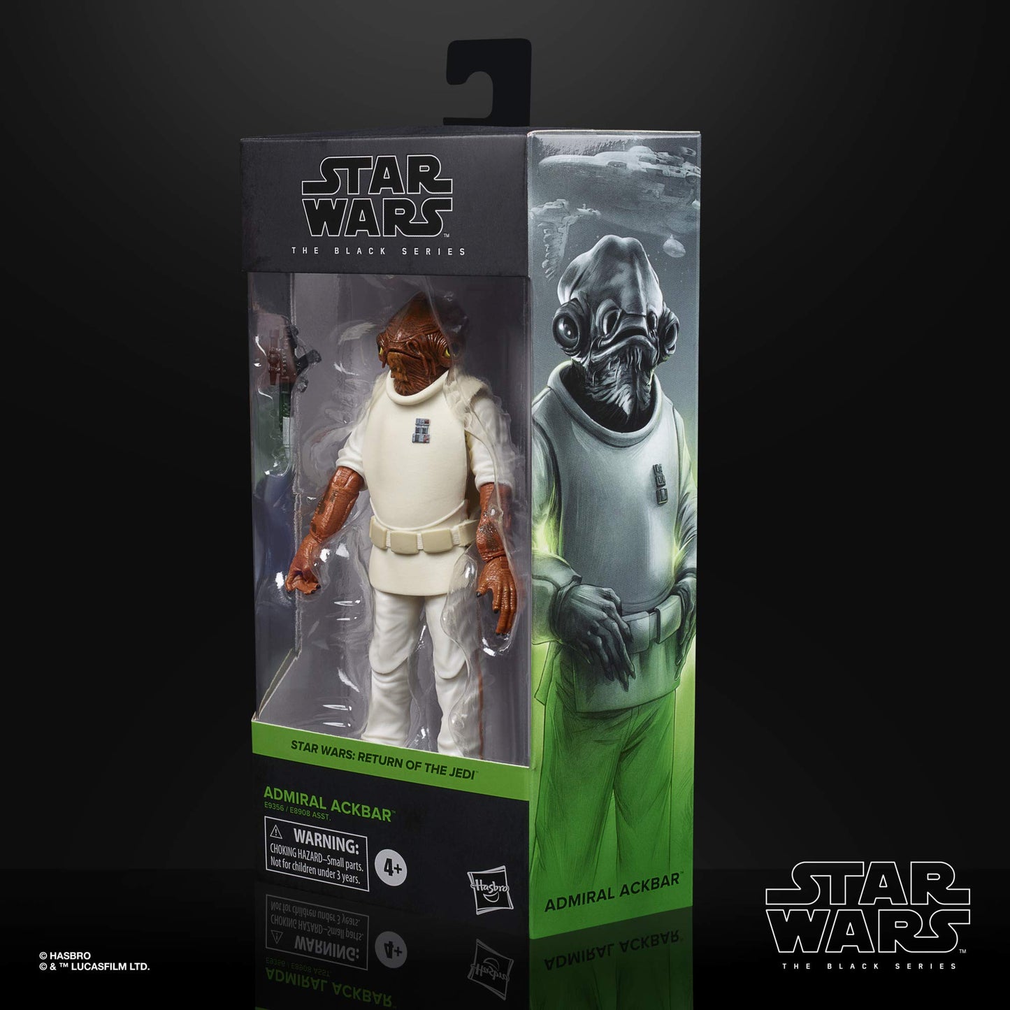 Star Wars The Black Series Admiral Ackbar Toy 6-Inch-Scale Return Of The Jedi Collectible Action Figure, Kids Ages 4 And Up