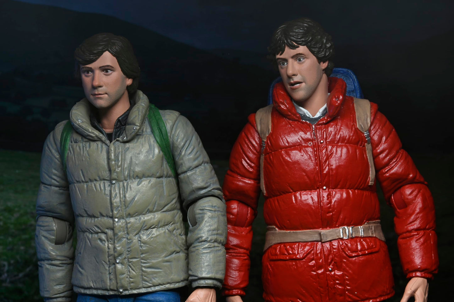 An American Werewolf In London - 7 Scale Action Figures - Jack And David 2 Pack