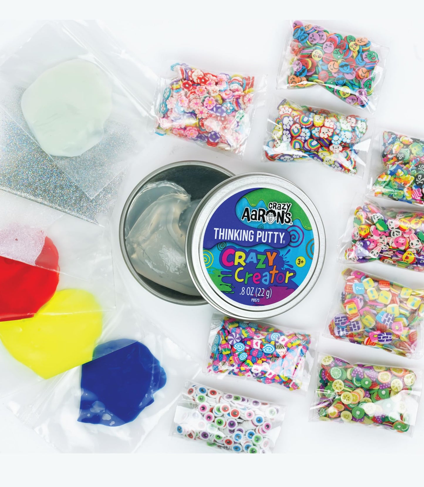 Crazy Aaron'S Crazy Creator Thinking Putty Kit - Never Dries Out - Sensory Play - Creative Toy For Kids And Adults - Crazy Aaron’S Thinking Putty® - Made In The Usa