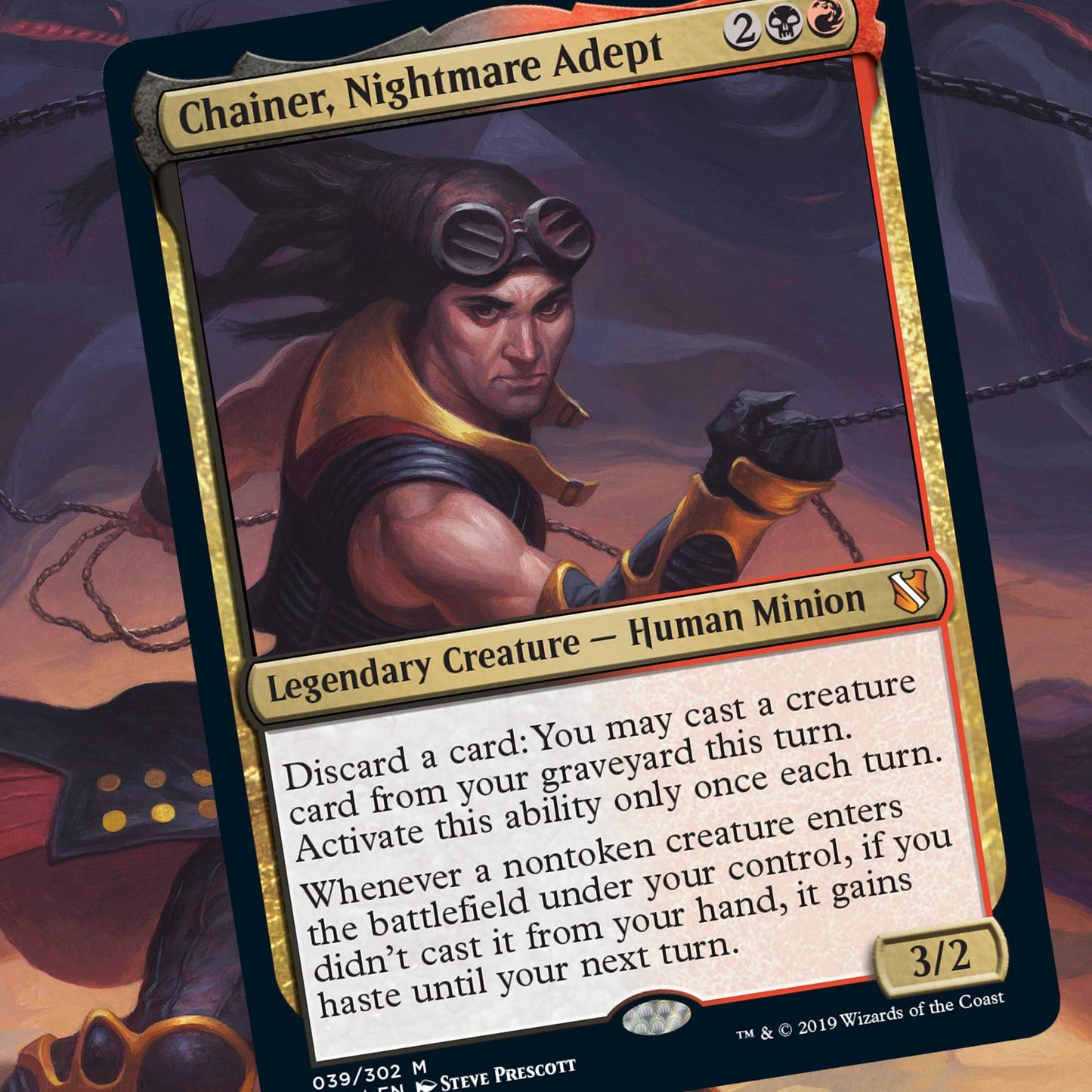 Magic: The Gathering Commander 2019 Merciless Rage Deck | 100-Card Ready-To-Play Deck | 3 Foil Commanders | Factory Sealed