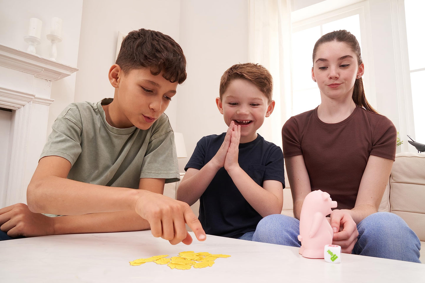 Playmonster Stinky Pig Game — Fast, Musical Active Kids Game With Funny Sounds, Roll The Dice And Pass Him Fast Before He Toots — For Kids Ages 6 And Up