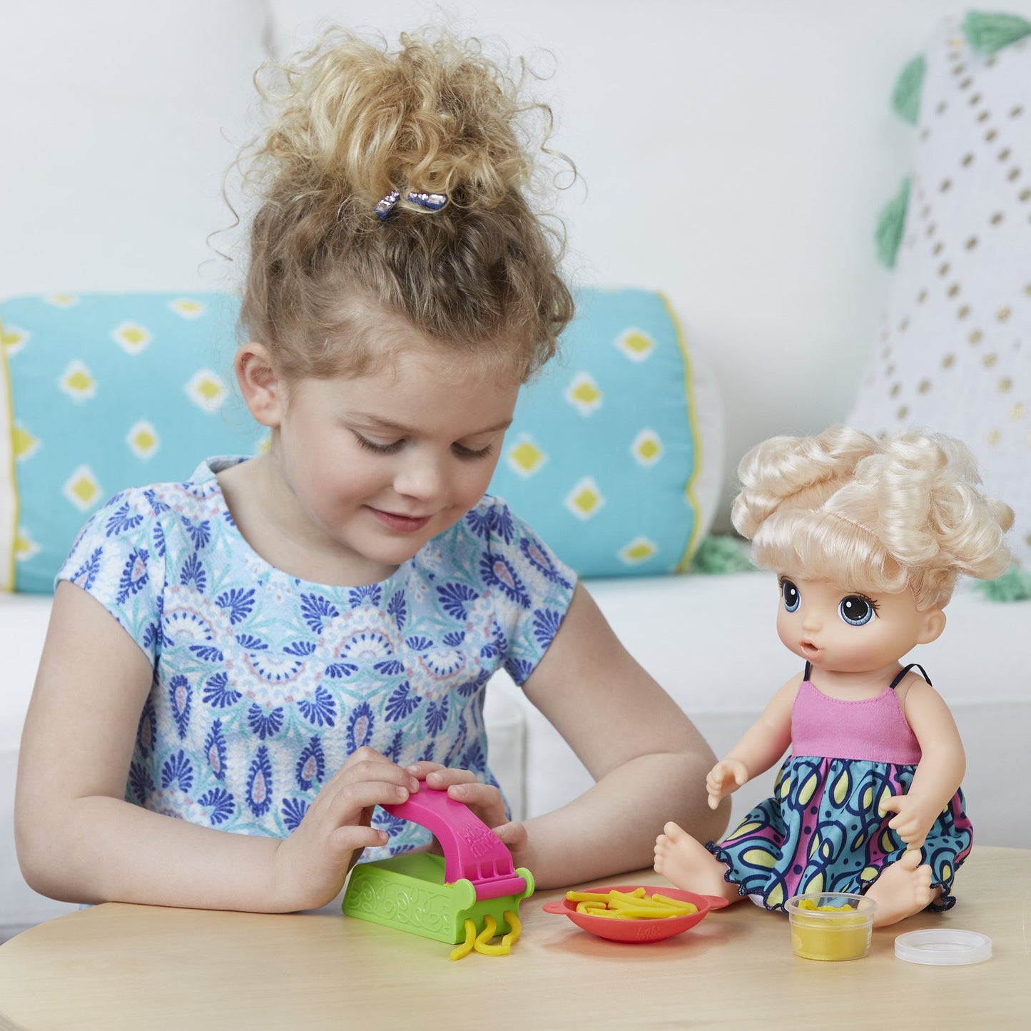 Baby Alive Snacking Noodles Baby Blonde Doll