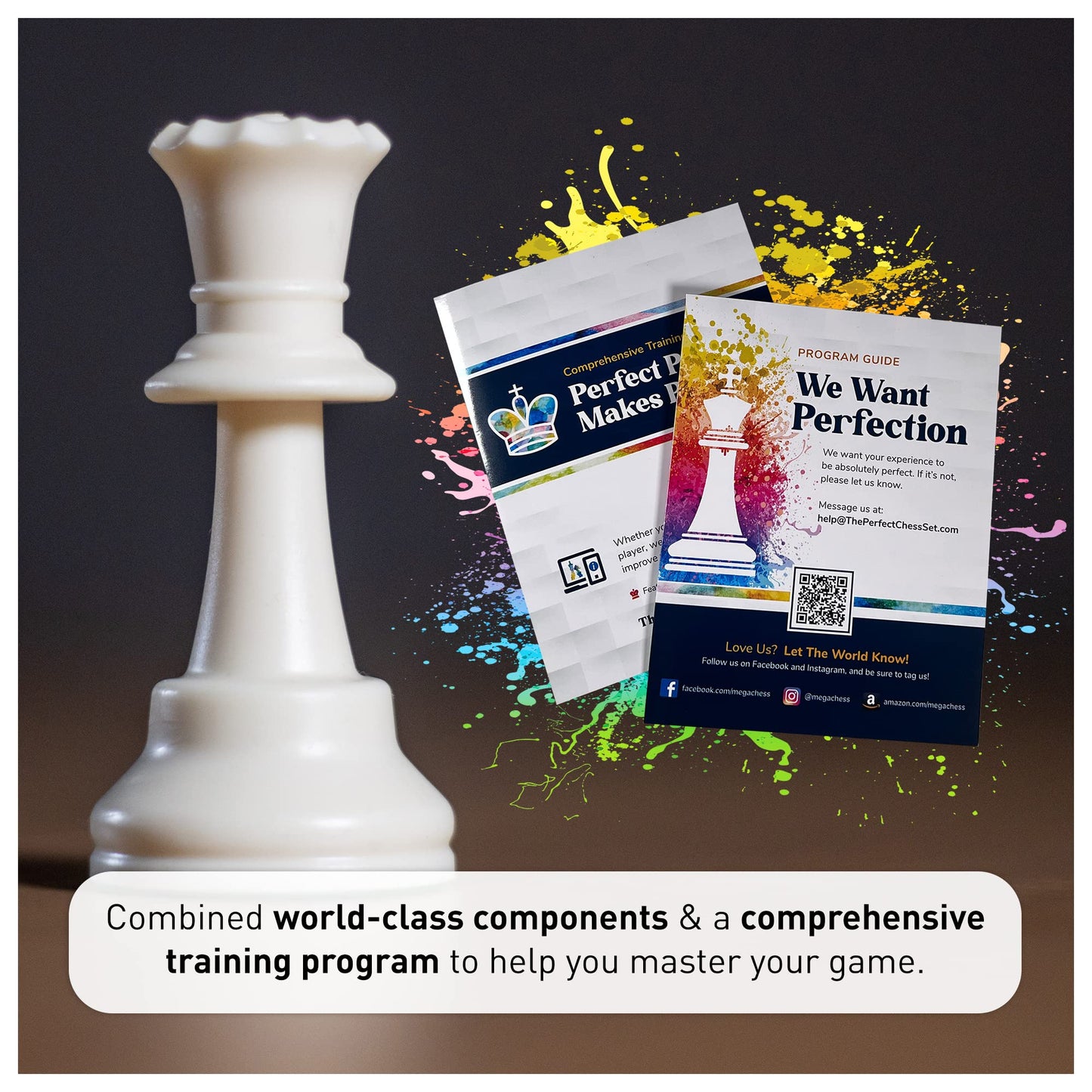 Staunton Triple Weighted Chess Set
