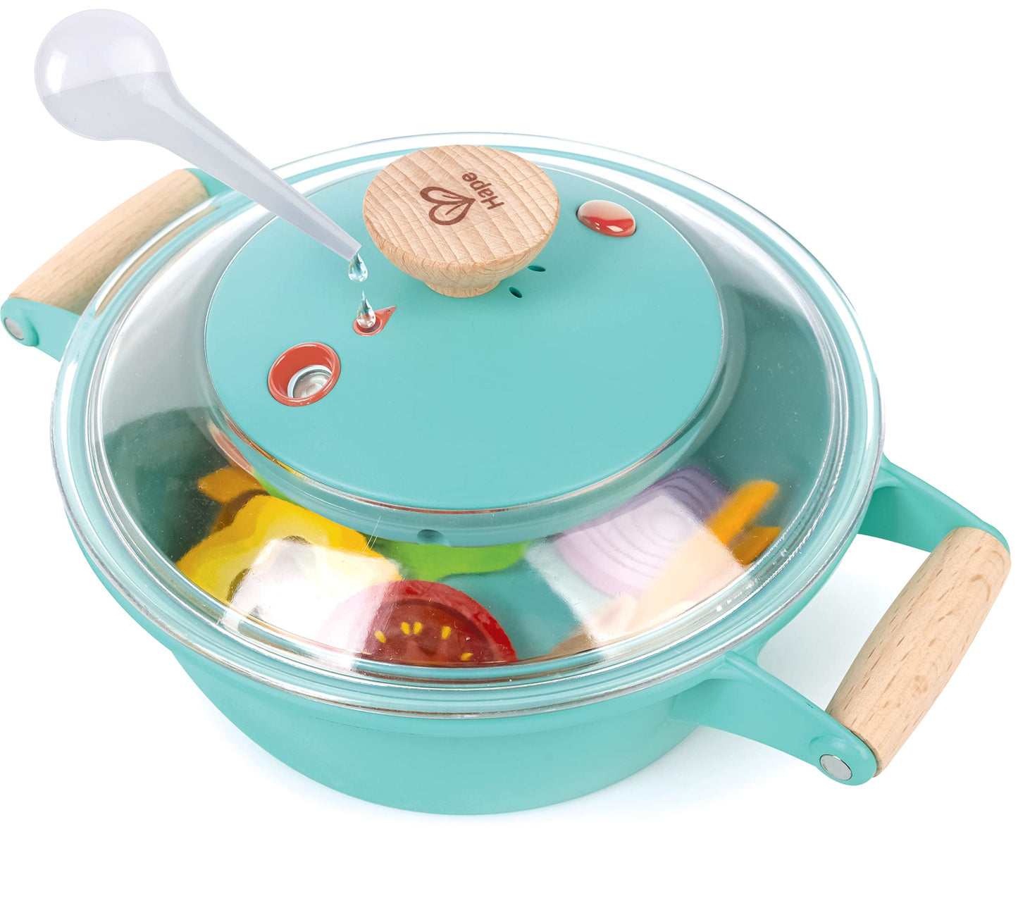 Hape Little Chef Cooking & Steam Playset | Toy Kitchen With Play Food And Accessories, For Children Ages 3+ Years