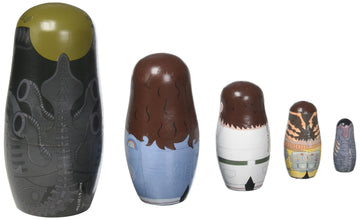 Alien Wood Nesting Dolls