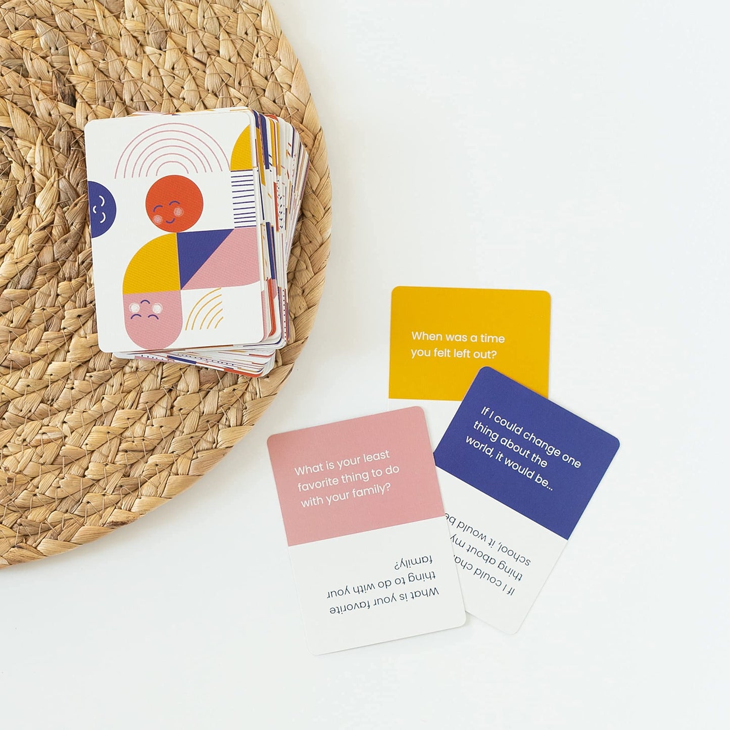 Kids Reflection Cards - A Deck Of Question Cards Designed For Kids To Engage Young Minds By Sharing Stories, Expressing Feelings, And Revealing Hopes And Dreams.