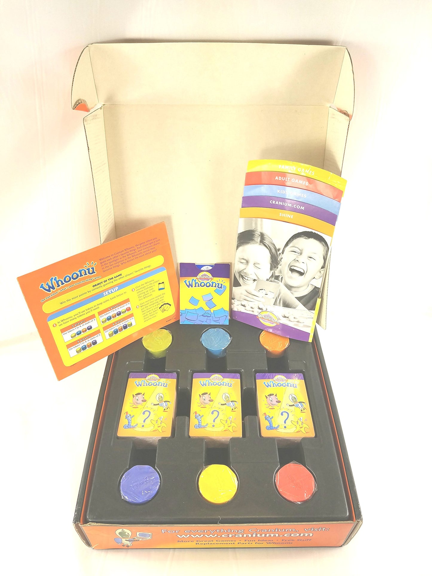 CRANIUM Whoonu Board Game - Fun Family Game - Model 102040000.100E - Paper Material
