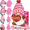 luck sea Valentines Day Gnome Paper Mailbox Crafts Kit for Kids, DIY Valentine s Mail Box Craft with 40 Exchange Cards Valentin