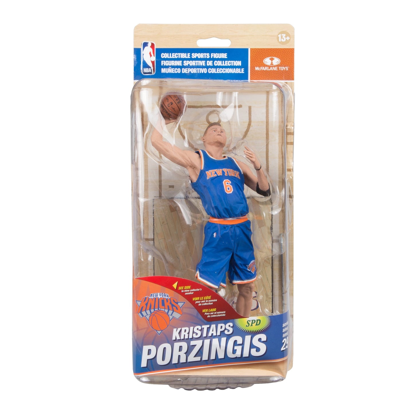 Mcfarlane Toys Nba Series 29 Kristaps Porzingis New York Knicks Collectible Action Figure