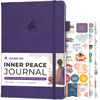 Clever Fox Inner Peace Journal - Guided Stress & Anxiety Relief Journal with Prompts - Healing & Self-Discovery Notebook for Wom