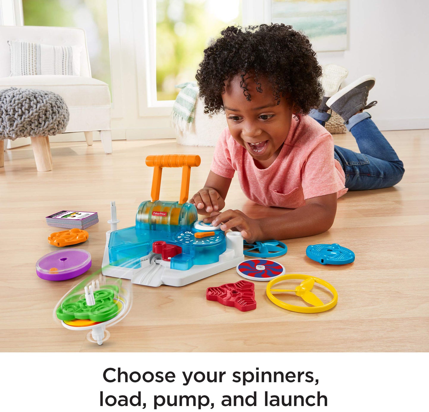 Thomas & Friends Fisher-Price Think & Learn Load & Launch Science Spinners