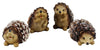 Gerson Woodland Pinecone Hedgehog Figurines - Set Of 4