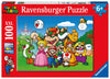 Ravensburger Super Mario - 100 Piece Jigsaw Puzzles For Kids Age 6 Years Up - Extra Large Pieces
