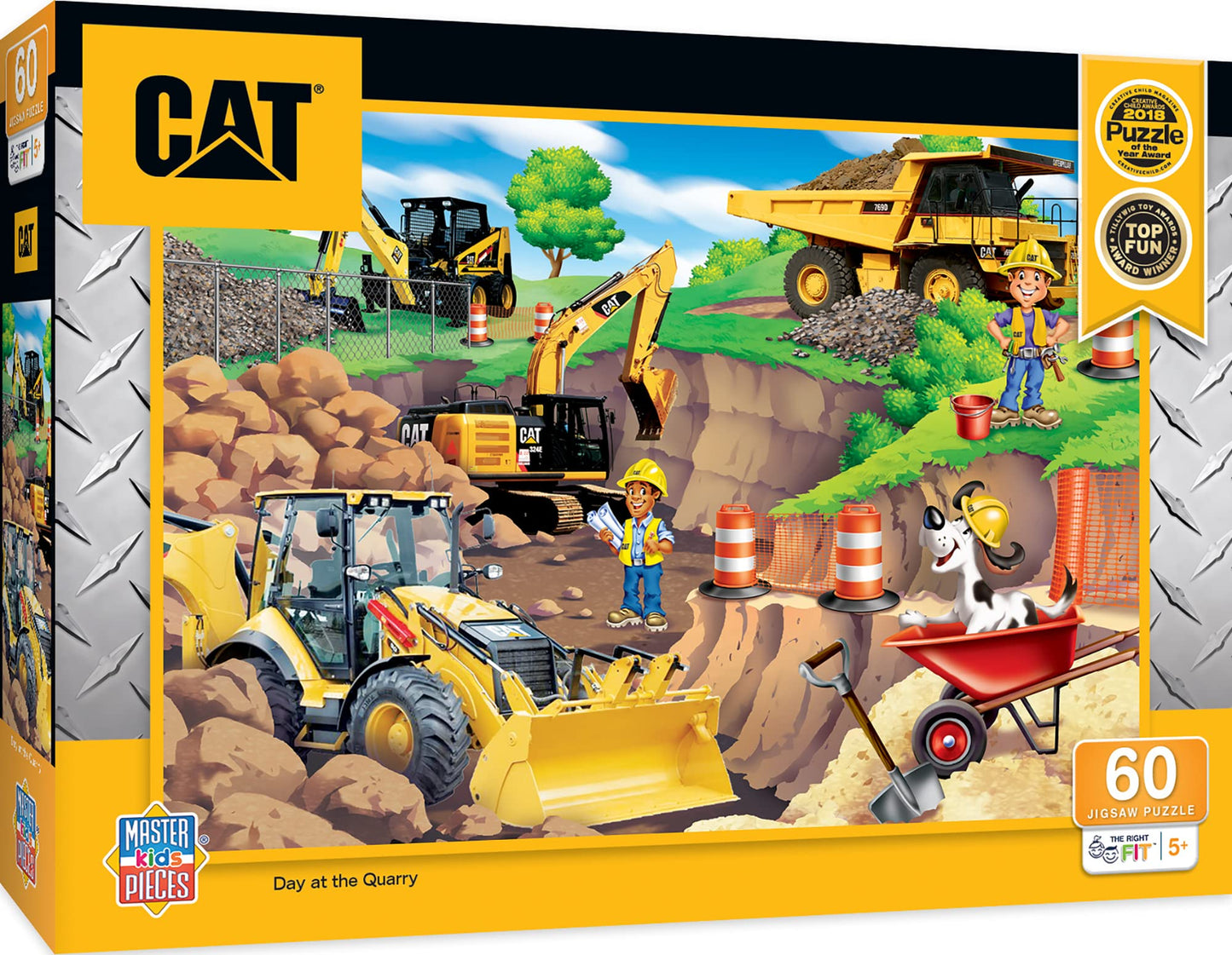 Cat Day At The Quarry 60 Pc