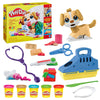 Play-Doh Care n Carry Vet Playset for Kids 3 Years and Up with Toy Dog, Storage, 10 Tools, and 5 Modeling Compound Colors, Non-
