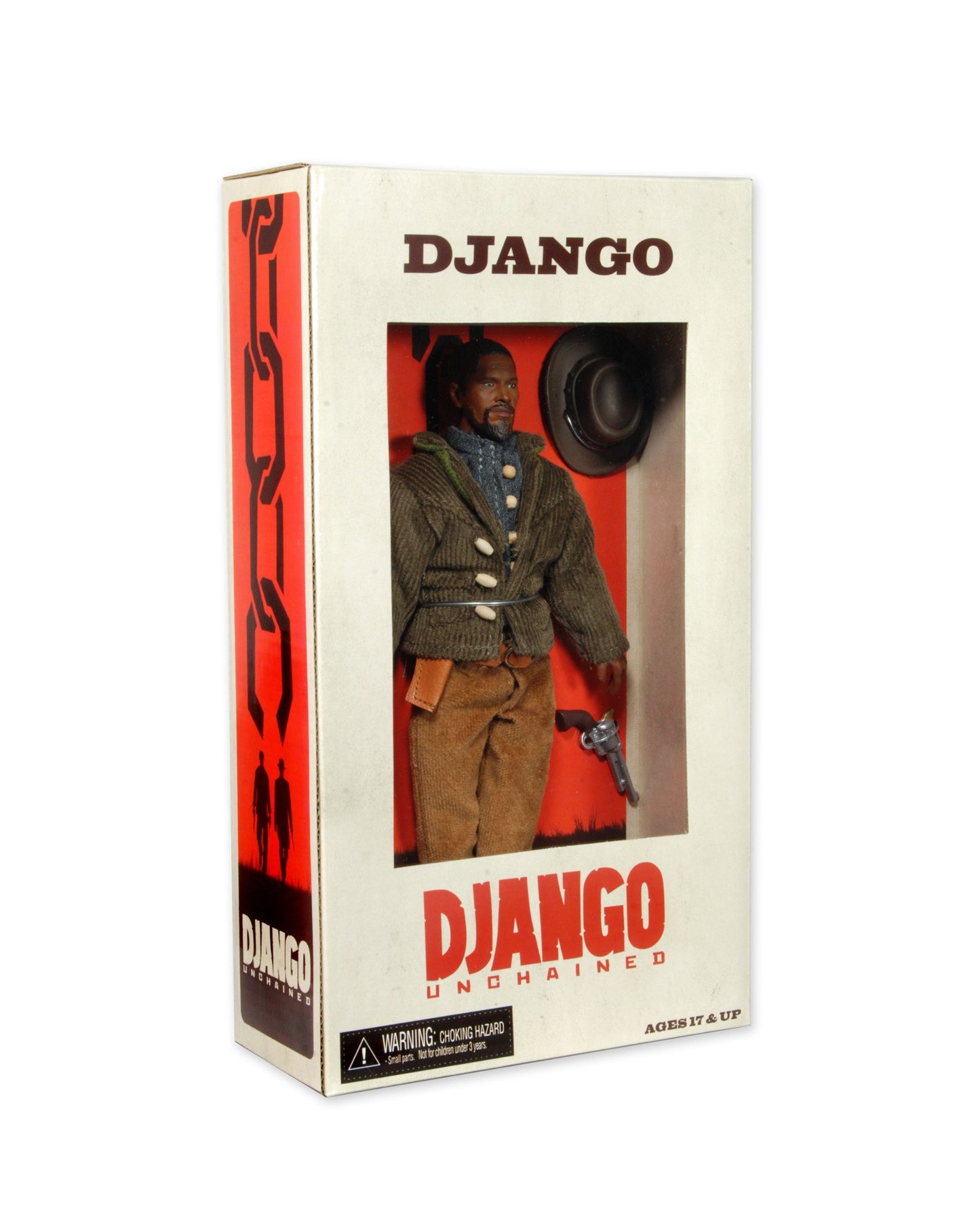 NECA Django Unchained 8" Action Figure, Model 45521, Fabric Material