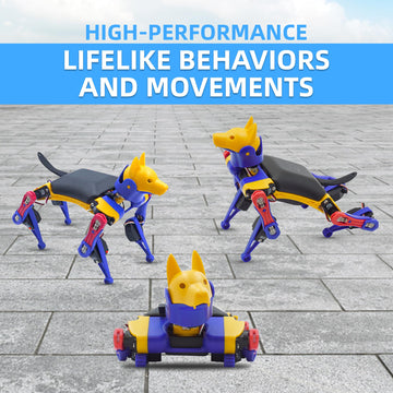 Petoi Robot Dog Bittle X (Construction) | Robotics Kit | App & Voice Control Smart Robot | Programmable Open Source Coding Robot