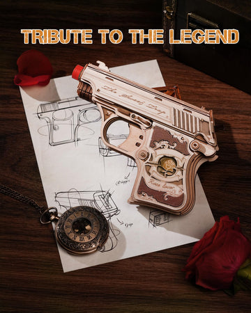 Wowood 3D Wooden Puzzles Mini Model Craft Kit Mechanical Model Puzzle Unique Gift for mature-themed/Teen