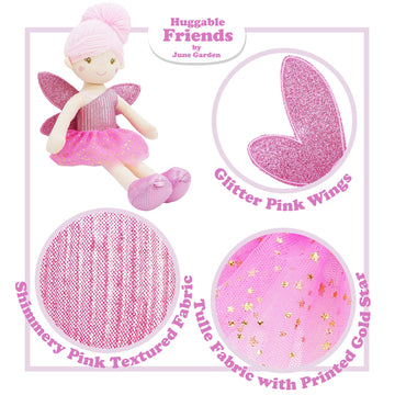 June Garden 12'' Enchanted Garden 3 Fairy Dolls Package - Best Value