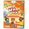 Who What Why Conversation Cards For Kids - Learning Activity For Social Skills, Emotional Intelligence & Critical Thinking - Edu