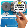 AnnoyingPCB Blue Small Prank Device - Beeping for 3 Years, Perfect Gag Gift for Friends and Family
