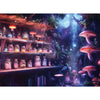 500 Piece Puzzle for mature-themeds - mature-themed Puzzles Fantasy Mushroom Jigsaw Puzzle Jigsaw Puzzles for mature-themeds 500 Pieces with Poster & Storage Bag Relaxing Puzzle Gift 20.5 x 15