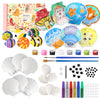 Kids Sea Shell Painting Kit, Arts & Crafts Gifts for Boys Girls, DIY Creative Activity Art Toys with Refrigerator Magnets, Kids