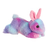 Aurora Adorable Mini Flopsie Spring Time Bunny Stuffed Animal - Playful Ease - Timeless Companions - Lavender 8 Inches