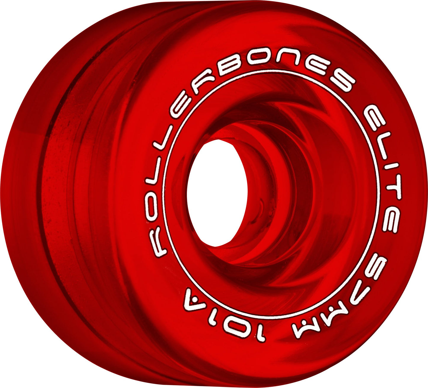 Rollerbones Art Elite Competition 101A Roller Skate Wheels - Red - 62Mm