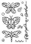 Francoise Collection - Wired Butterflies - Clear Stamp Set