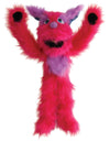 The Puppet Company Pink Monster Hand Puppet