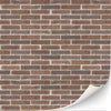 3 Sheets Self-Adhesive Wall Cladding For Dollhouse 1:12 Scale (Brown Bricks)