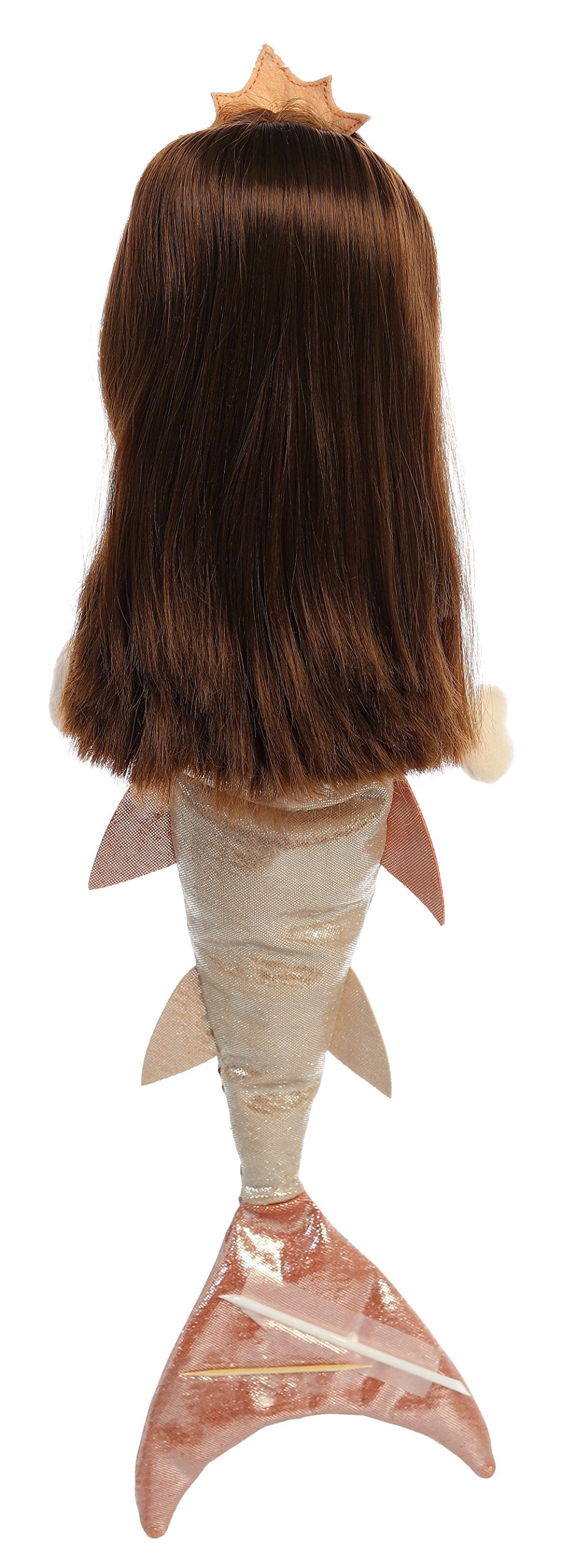 Aurora Sea Sparkles 18" Plush Villain Doll - Lamia, Gold, Model 33278