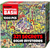 QUOKKA 1000 Piece Puzzle for mature-themeds and Teens - Animal Bash mature-themed Jigsaw Puzzles with Hidden Secrets & Audio Story - Detailed Visual Puzzle Game for Focus & Relaxation with Twist - FSC Certified Gift