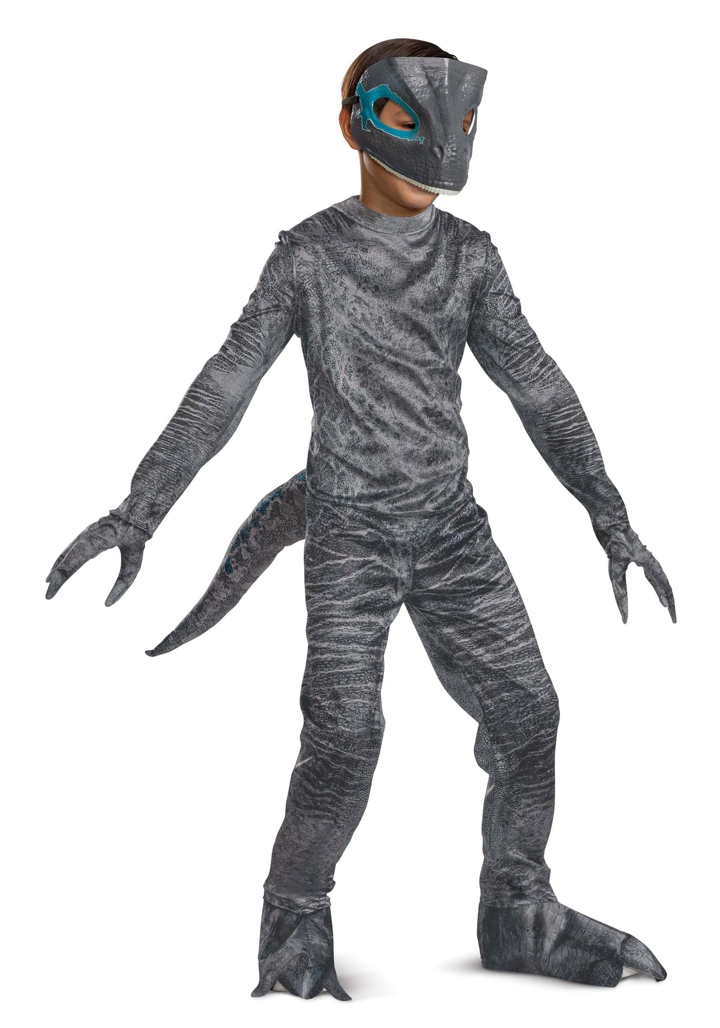 Disguise Jurassic Park Kid'S Blue Deluxe Costume Size 4/6