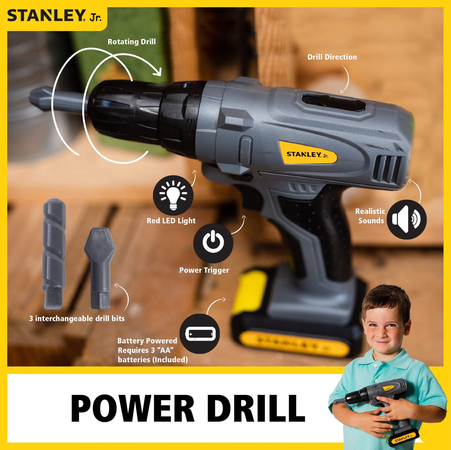 Red Toolbox Battery Operated Drill