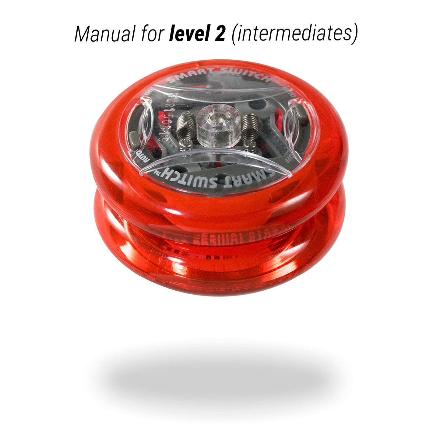 Yomega Power Brain Xp Yoyo - Professional Yoyo With A Smart Switch Which Enables Players To Choose Between Auto-Return And Manual Styles Of Play. + Extra 2 Strings & 3 Month Warranty (Red)