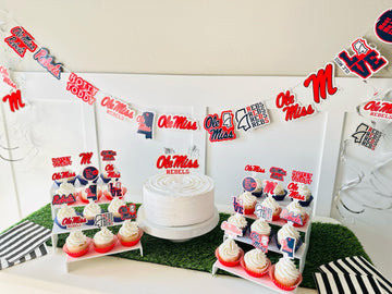 Ole Miss Rebels Party Supplies (42 Pieces) For University Of Mississippi Graduation, Tailgating And Birthday Party Decorations W