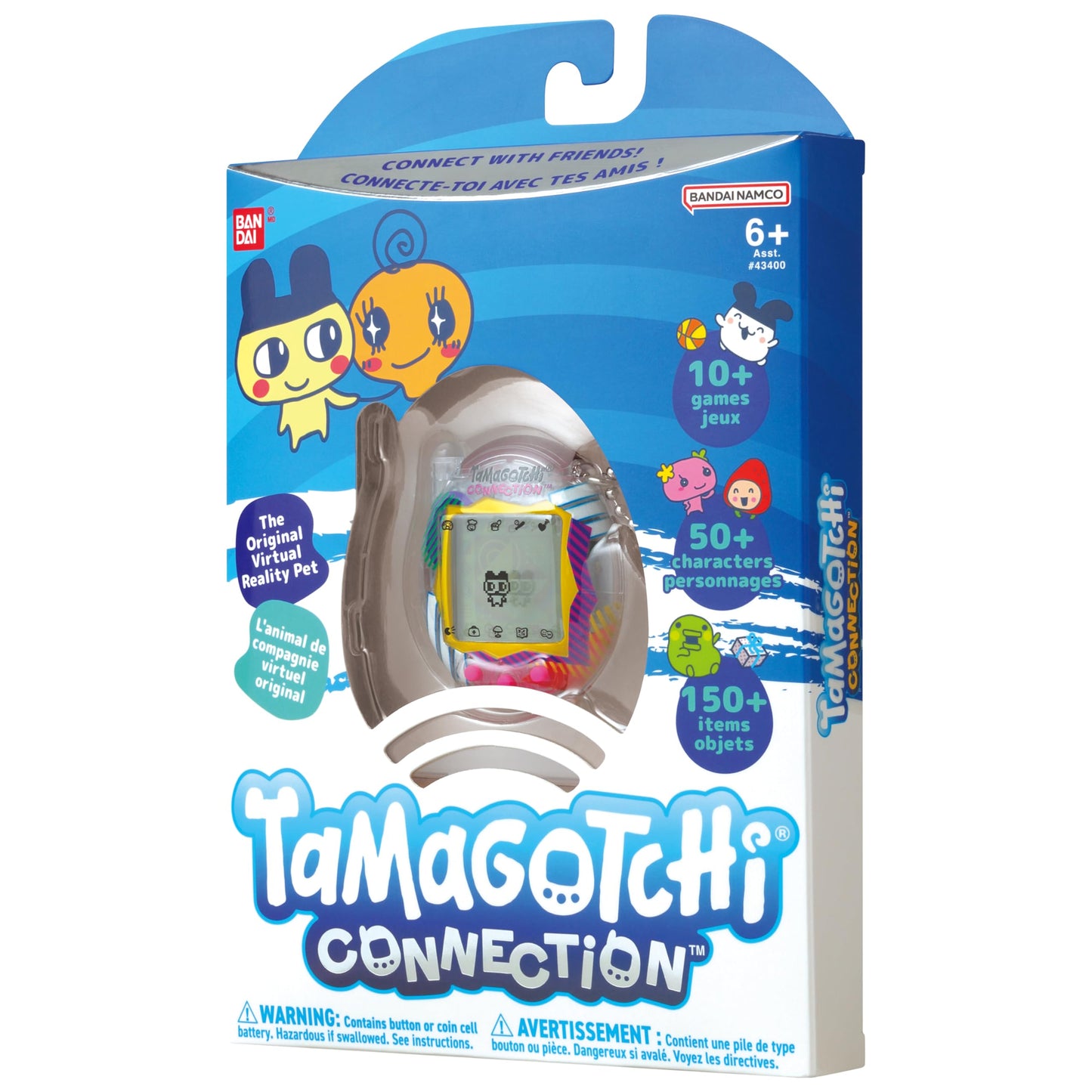 Tamagotchi Connection - Clear Retro