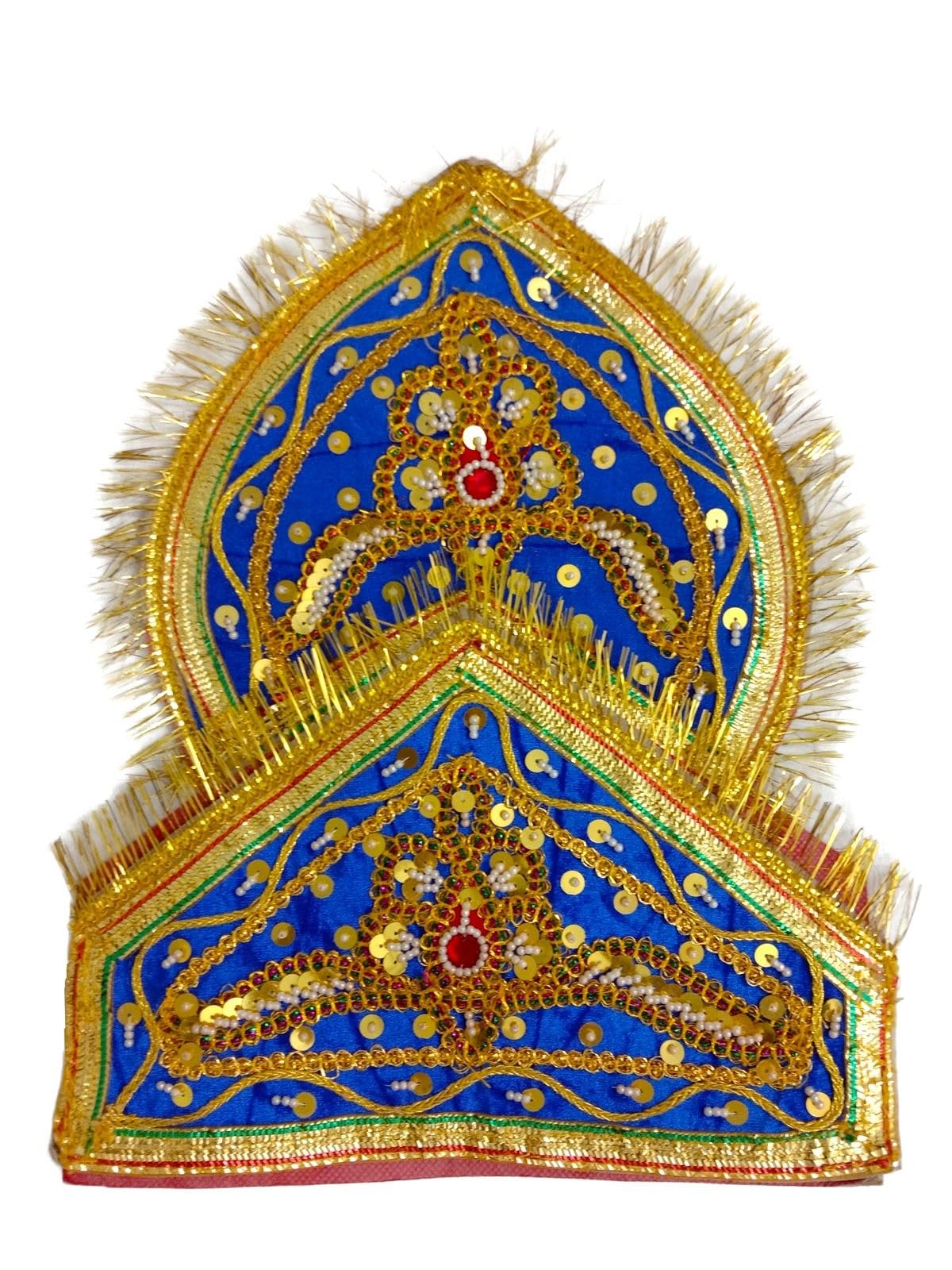 Bookmycostume Meghnath (Meghnad) Indrajit Crown Mukut Kids & Adults Fancy Dress Costume Accessories
