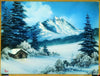 Toynk Bob Ross 1000 Piece Jigsaw Puzzle - Snowy Mountain, Multi-colored, 28x20 inches, Recycled Material, Family Game Night Fun