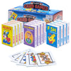 Srenta Kids Card Games Bulk – 12 Pack Classic Card Games For Kids Ages 4-9, Multi Pack Set Includes: Hearts, Go Fish, & Old Maid Playing Cards For Family Game Night, Party Favors & Classroom Prizes