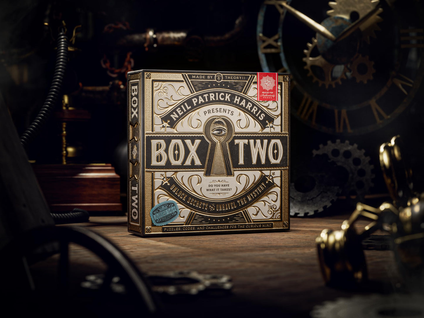 theory11 Box Two Board Game - Standard Size, Cardboard, Model T11-NPH-BOXTWO by Neil Patrick Harris